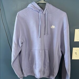 Nike Men's Purple Hoodie